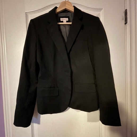 Merona Blazer Black - Small/2 - Picture 2 of 6